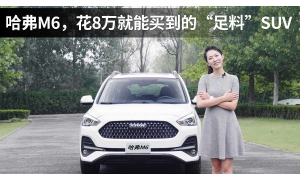 哈弗M6，花8万就能买到的“足料”SUV