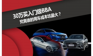 30万元入门级BBA 究竟谁的用车成本坑最大？